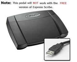 Infinity USB Foot Pedal (IN-USB-3)