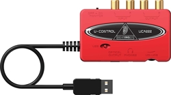 Behringer UCA222 Ultra-Low Latency Audio Interface
