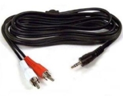 RCA Stereo to 3.5mm Stereo 6ft Cable