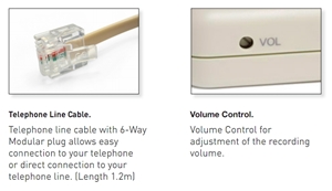 Trillium Direct Line Phone Recording Adapter - Standard