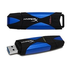 Kingston DataTraveler HyperX 128GB USB 3.0 Flash Drive