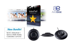 Contour ShuttleXpress Multimedia Controller + VideoPad by NCH Software